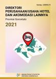 Directory Of Hotel And Other Accomodations Establishment/Business Of Gorontalo Province 2021