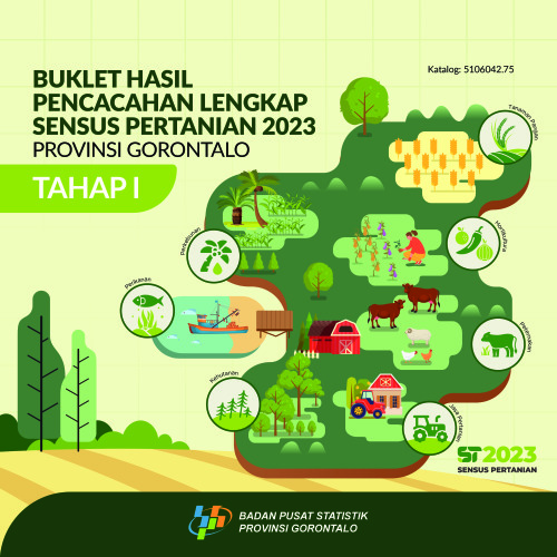Buklet Hasil Pencacahan Lengkap Sensus Pertanian 2023 - Tahap I Provinsi Gorontalo 